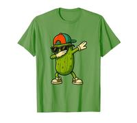 Dabbing Pickle Dancing Cucumber Funny Pickle Lover Maglietta