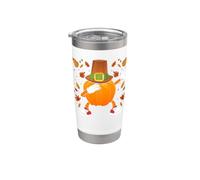 Dabbing Pumpkin Divertente Halloween Giorno del Ringraziamento Autunno Dab Bicchiere termico in acciaio inox doppia parete