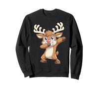 Dabbing Rudolph - Renna dal Naso Rosso, per Bambini Felpa
