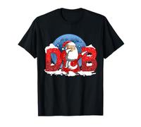 Dabbing Santa Christmas Dab Funny Xmas Maglietta