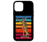 Dabbing Stick Bug divertente insetto danza stile retrò umorismo Custodia per iPhone 12 mini