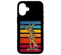 Dabbing Stick Bug divertente insetto danza stile retrò umorismo Custodia per iPhone 16