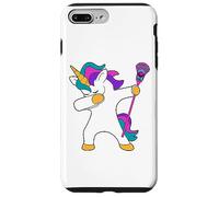 Dabbing Unicorn Lacrosse LAX maglietta divertente regalo Custodia per iPhone 7 Plus/8 Plus