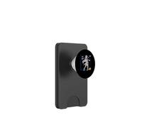 Dabbing Unicorno Scheletro Divertente Halloween Dab Dance Magical PopSockets PopWallet per MagSafe