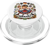 Dabbing - Vestito Dirndl da ragazza tedesca Edelweiss Oktoberfest PopSockets PopGrip per MagSafe