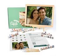 Dabble Dipinto con Numeri Personalizzato - Dipingere con i Numeri per Adulti con Telaio