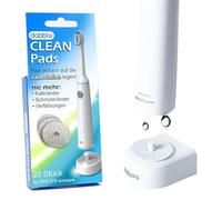 DABBLU Clean Pads, per la stazione di ricarica Philips Sonicare, per spazzolino elettrico, facile da usare e igienico, 100% poliestere, perfetta vestibilità, confezione da 20 pezzi