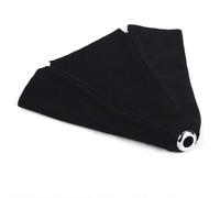 Dabhuoc Copri-cuffia Per Cambio Manuale Per Auto In Pelle Scamosciata Antipolvere Universale Maniglia Cambio(Black)