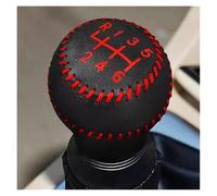 Dabhuoc Copri Pomello Del Cambio In Pelle A 6 Marce Per Toyota Per Corolla 1.8L 2007-2016 Per RAV4 2014-2018 Leva Del Cambio Manuale A 6 Marce Maniglia Cambio(Red)