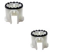 Dabhuoc Kit Di Riparazione Boccole In Plastica Per Leva Del Cambio Per Fiat Per Fiorino Per Citroën Per Nemo Per Peugeot Per Bipper 2007-18 1612681980 2400R1 Maniglia Cambio(2 sets)