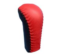 Dabhuoc Per Fit Per Jazz 2014-20 Per City 2015-19 Per Grace 2016 Copri Pomello Del Cambio In Pelle Copertura Protettiva Maniglia Cambio(Red and black)