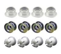 Dabhuoc Per Golf MK4 Per Polo Per Bora Per Jetta 12 Pezzi Manicotto In Gomma Per Tiranteria Finale Del Selettore Del Cambio Manuale Kit Boccole Per Cavi Maniglia Cambio