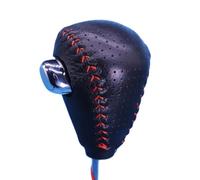 Dabhuoc Per Odyssey 2015-2021 Per Elysion 2016-21 Copertura Antiscivolo Per Pomello Del Cambio In Pelle Copertura Protettiva Per Leva Del Cambio Maniglia Cambio(Black red with holes)