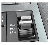 Dabhuoc Per Toyota Per Land Cruiser Per Prado LC250 2024- Testa Della Leva Del Cambio A Trazione Integrale Parte Di Modifica Interna Maniglia Cambio(Silver)