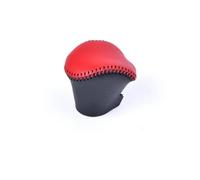 Dabhuoc Pomello Del Cambio In Pelle Custodia Protettiva Antiscivolo Per Pomello Del Cambio Per Smart 453 Per Fortwo Per Forfour Maniglia Cambio(Red)