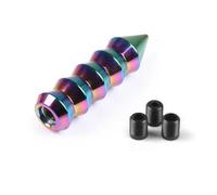 Dabhuoc Pomello Del Cambio Universale In Alluminio Da 146 Mm Con Estremità Appuntita E Cono Leva Del Cambio Manuale Maniglia Cambio(Chrome)