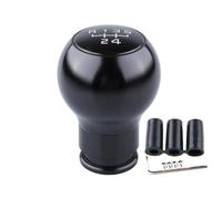 Dabhuoc Pomello Del Cambio Universale Per Auto Da Corsa In Lega Di Alluminio 5/6 Velocità Nero E Rosso Maniglia Cambio(Black,5 Speed Type B)
