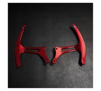 Dabhuoc Sostituisci Le Leve Del Cambio In Vera Fibra Di Carbonio Per Ferrari 458 Per Italia 2010-2015 F12 Estensione Leva Cambio Per Volante Maniglia Cambio(Red)