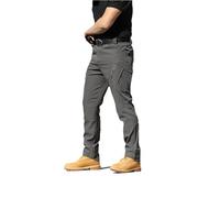 DabinFa Flexcamo - Pantaloni Tattici Impermeabili, Pantaloni Tattici Texwix, Pantaloni Cargo Flex Camouflage per Gli Uomini (A Gray,L)