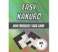 Dabini G. Dabini G Easy Kakuro (Tascabile) Series: Kakuro Puzzle Books