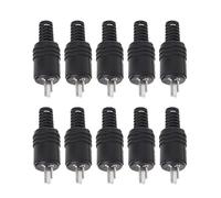 Dabixx 10 Pezzi 2 Pin DIN Speaker Plug 2 Pin Plug HiFi Cavo per Altoparlante Connettore per Saldatura