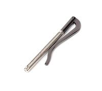 Dabixx - Fermasoldi in metallo bifold per sostituire le parti a molla, supporto per contanti, colore: Nero