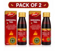 Dabur ShriGopal Tail Strength & Stamina Oil Confezione da 2 cure ayurvediche