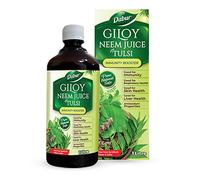 Dabur Succo di Giloy Neem Tulsi: Beneficio dei Booster di Immunità 3 in 1 con il potere di Giloy, Neem e Tulsi|Succo Puro, Naturale e Ayurvedico al 100% -1L
