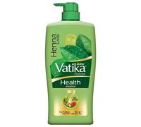 Dabur Vatika Health Shampoo, con henné e amla per capelli senza problemi, 1 L