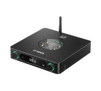 FiiO K13 R2R DAC desktop e amplificatore per cuffie, DAC R2R a 24 bit ad alta fedeltà, potente uscita da 2400 mW, streaming Bluetooth LDAC, doppia alimentazione, PEQ a 10 bande, uscita audio XLR e RCA