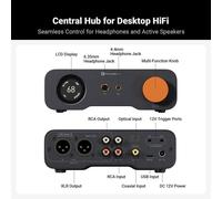 DAC/Amplificatore/Preamplificatore HiFi da Scrivania Fosi Audio ZH3