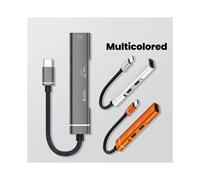 DAC Audio 3.5 Adattatore HUB Splitter Tipo-C per La Conversione di Telefoni Cellulari e Tablet In Audio Digitale Analogico B