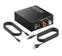 Dac Convertitore Audio Digitale Analogico Hifi Zen Audio Usb Adattatore Audio Ottico Toslink Coassiale RCA L/r 3,5 mm Jack Digitale Analogico Supporto Pcm/lpcm HDTV Ps3 Ps4 Xbox HDTV DVD BLU-Rayav