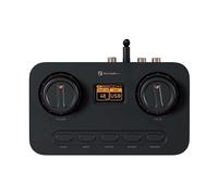 DAC portatile FOSI AUDIO K7 DAC Gaming HiFi - Amplificatore per cuffie USB con controllo del volume, Numero di canali 2, Nero