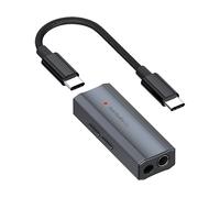 DAC portatile FOSI AUDIO DS2 DAC da USB-C a 3,5 mm - Amplificatore per cuffie portatile con doppia uscita