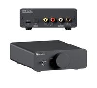 DAC USB Fosi Audio Q6 - Chipset XMOS XU316 e AK4493S, PCM 768kHz/32Bit e DSD512 DAC Hi-Fi desktop compatto