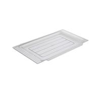 DACAN PROTECTION Vaschetta Raccogligocce in Plastica Trasparente 74 cm per Scolapiatti da Incasso per Mobile Pensile cm. 80, pratico ricambio sgocciolatoio - Made in Italy