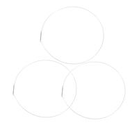 D'acciaio Anello Tenuta 34cm Filo in Lavatrice | 3 Pezzi, Colore Argento, per Porta e Guarnizione, Installazione Semplice, Misura Compatta 34cm