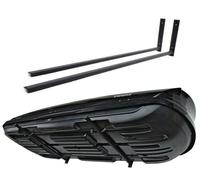 Dachbox BOX Staffe a Parete Supporto Nera 80 cm QLS 04892