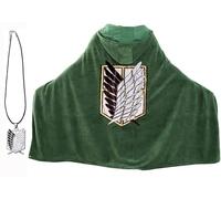 DACHENG attack aot on titan costume Coperta con cappuccio Wings of Freedom