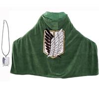 DACHENG attack aot on titan felpa donna Coperta con cappuccio Wings of Freedom