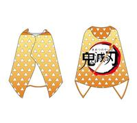 DACHENG Mantello con cappuccio anime per demon-slayer-Zenitsu-cosplay - Licenza Ufficiale