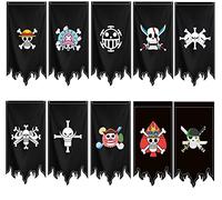 DACHENG One OP Piece idee regalo - bandiera cosplay One OP Piece Pirati di Roronoa Zoro 49X27.5 inch