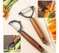 Dachiy 2 Pezzi Pelapatate, Pelapatate Professionale, Pela Verdure, Sbucciatore Manuale, Impugnatura Ergonomica, Per Pelare Patate, Carote E Verdure Varie E Frutta, Adatto Per Campeggi In Famiglia