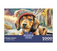 Dachshund Awe-Inspiring Jigsaw Puzzles for Adults A 1000-Piece (Advanced) Saga of Impossible, Hard, And Difficult Challenging Puzzle Games for Women & Men - A Bonding Adventure for Adults And Ki
