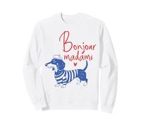 Dachshund Bonjour Madame French Style Felpa