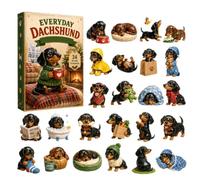 Dachshund Christmas Countdown Calendar | 24 Days Advent Ornament