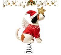 Dachshund Christmas Tree Topper Cute Dog Holiday Decor