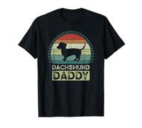 Dachshund Daddy, Father's Day, Wiener Dog Dad Maglietta
