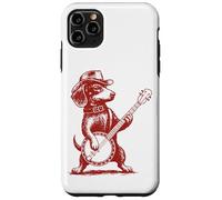 Dachshund-Dog Banjo Suonatore di banjo Country-Music Banjo Custodia per iPhone 11 Pro Max